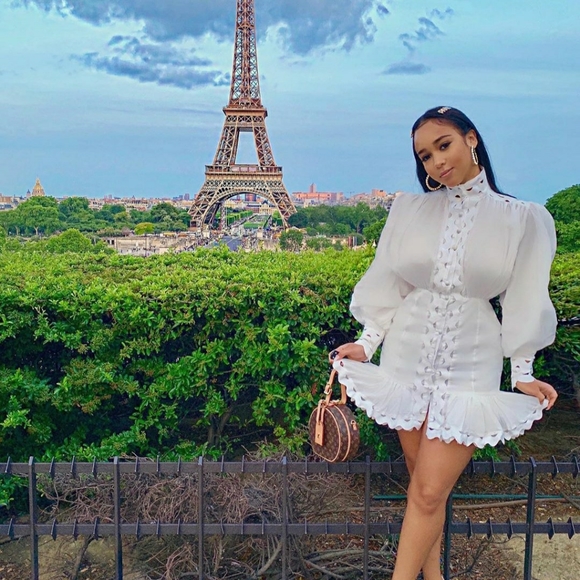 Women white vintage dress - Picture 1 of 1